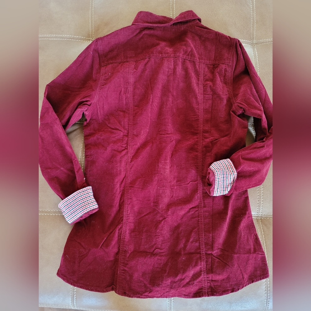NWT Roxy Corduroy Button Up - Picture 3 of 9